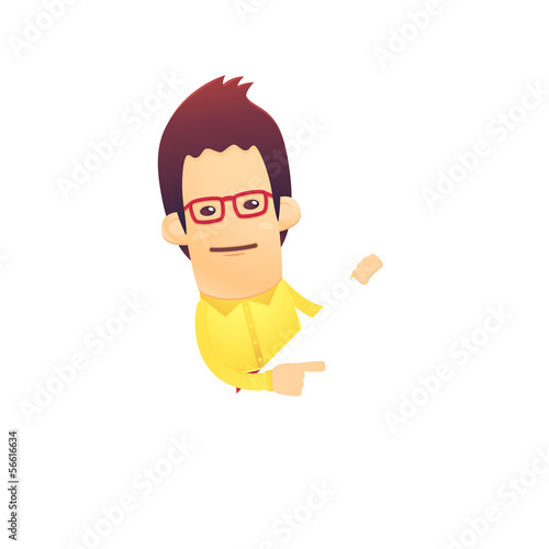 cool dude in various poses for use in advertising,