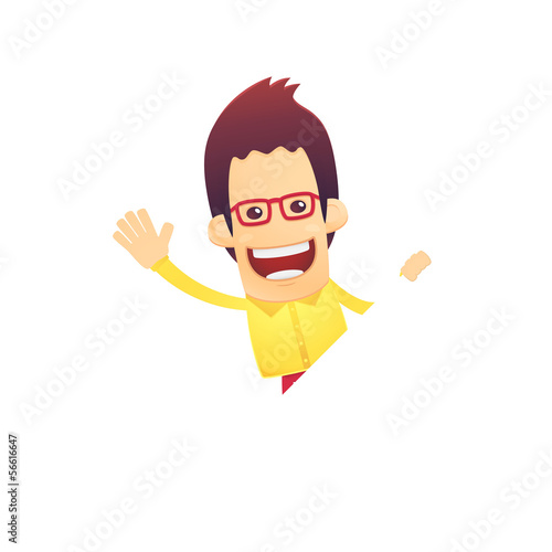 cool dude in various poses for use in advertising,