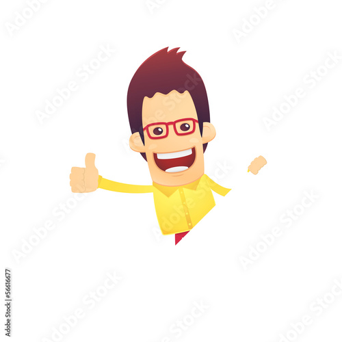 cool dude in various poses for use in advertising,