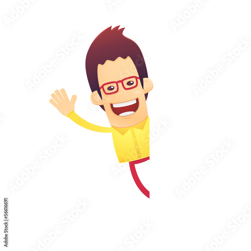 cool dude in various poses for use in advertising,