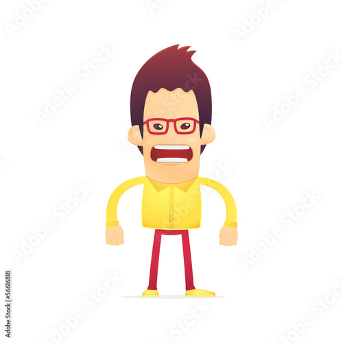 cool dude in various poses for use in advertising,