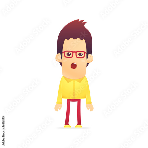 cool dude in various poses for use in advertising,