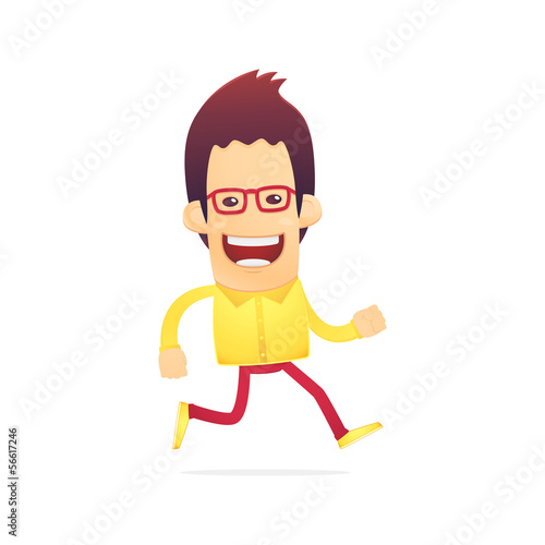 cool dude in various poses for use in advertising,