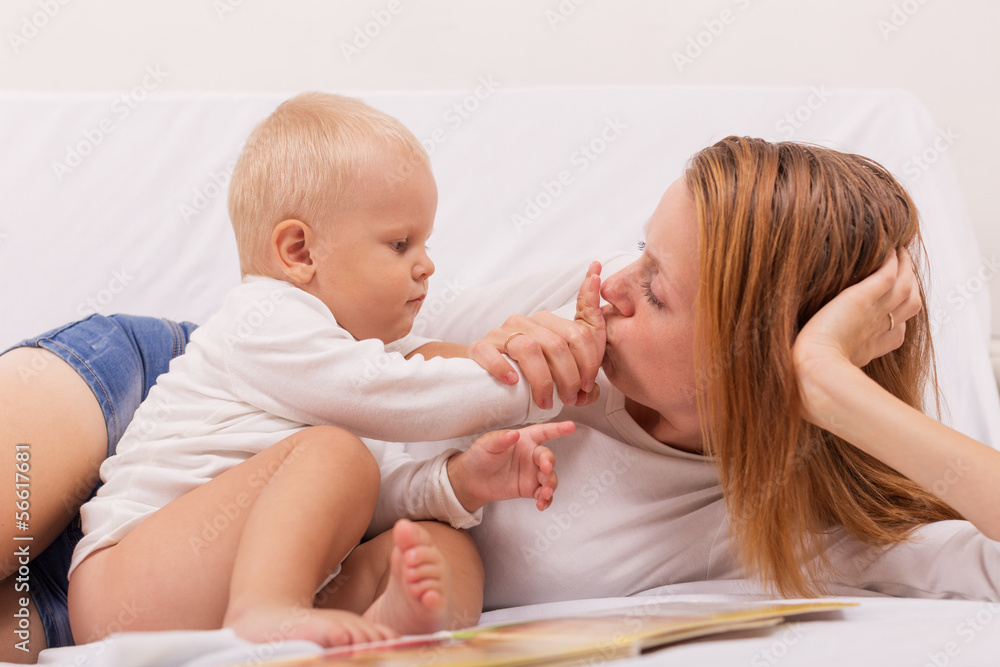 Mother with baby Mother with baby
