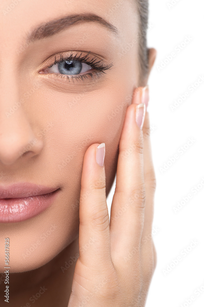 Beautiful make-up. Portrait of beautiful young women Beautiful make-up. Portrait of beautiful young women