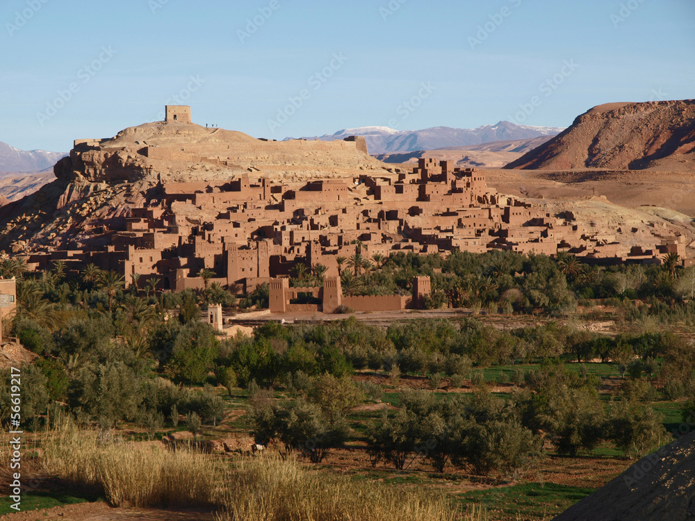 Weltkulturerbestätte Aït Benhaddou in Marokko