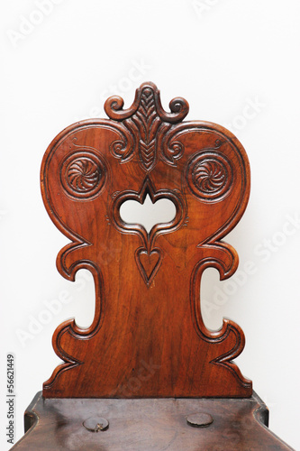 Carved chair