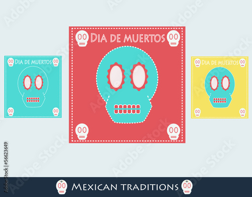 calaveras vector