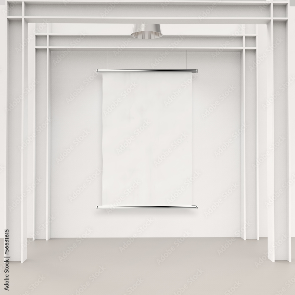 blank paper card 3d on composition wall as concept blank paper card 3d on composition wall as concept