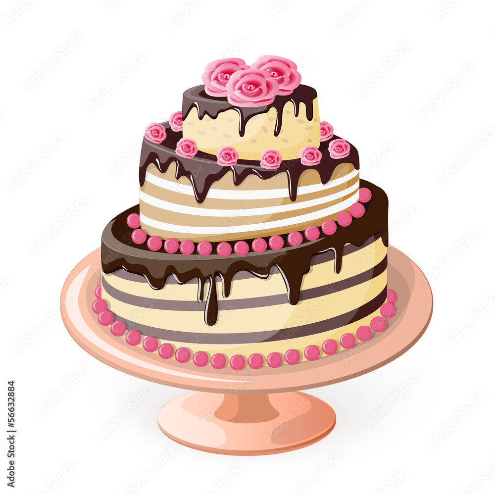 cake tier with roses cake tier with roses