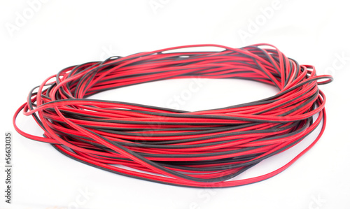 red electric wire