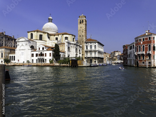 City view of Venice Italy