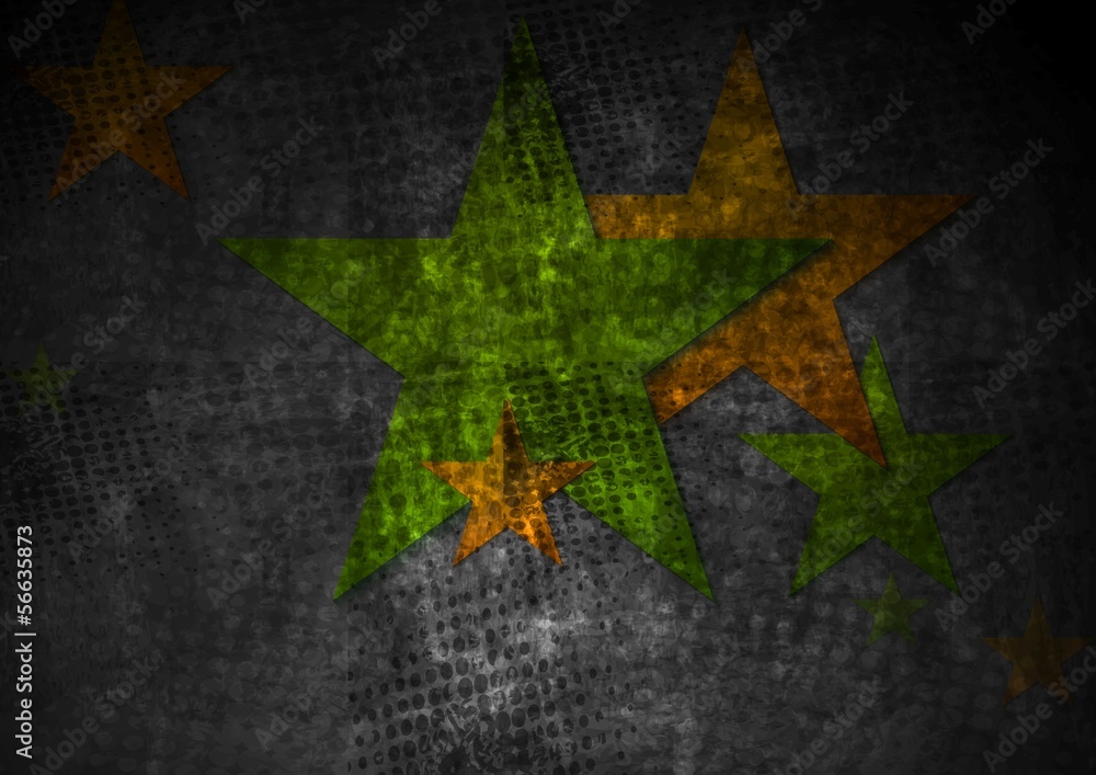 Obraz premium Grunge vector stras design