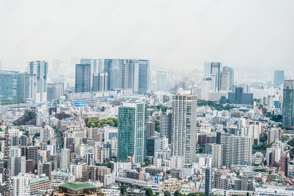 downtown tokyo japan