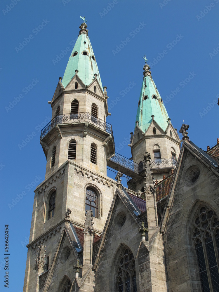 Meiningen – evangelische Stadtkirche( Thüringen)
