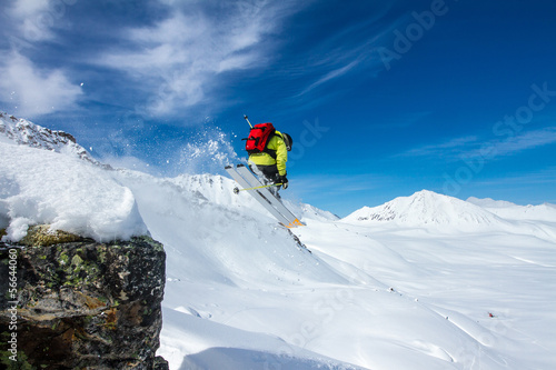 Freeride on Kamchatka