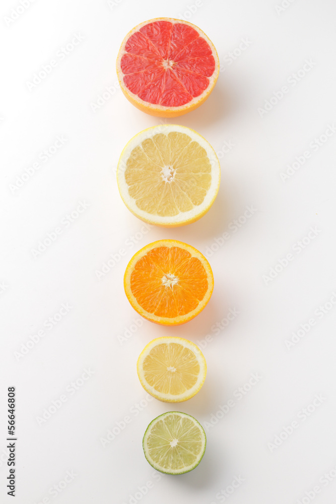 ならんだ果物 ならんだ果物