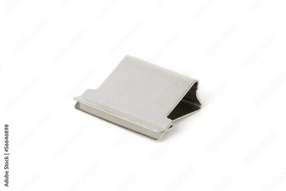 Clamp Clip, isolated on white Clamp Clip, isolated on white