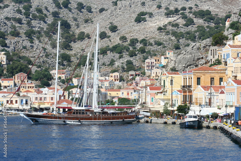 Island of Symi in Greece