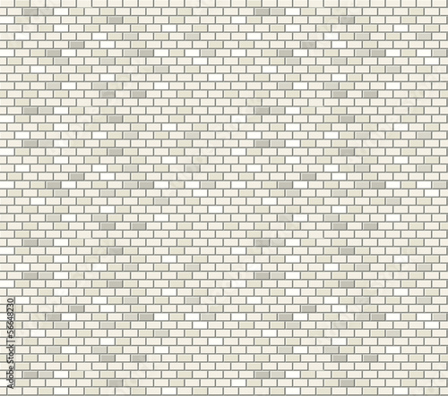 White brick wall seamless pattern