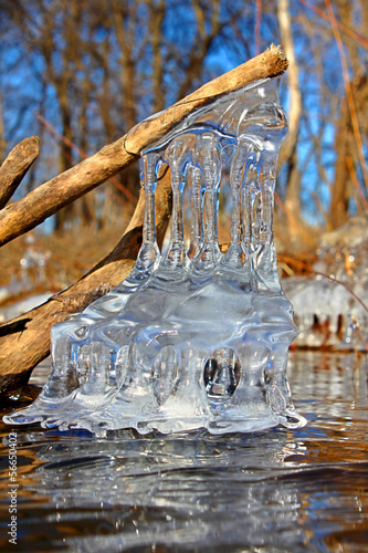 Beautiful Ice Formations Illinois photo