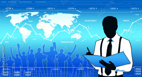 Stock market trader