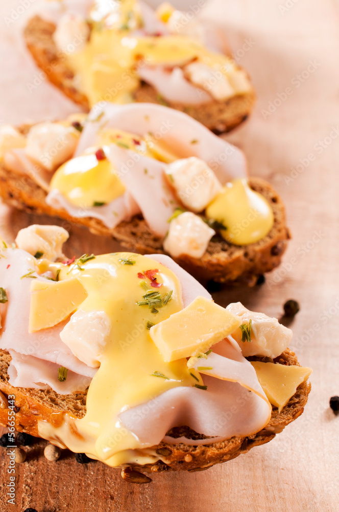 Melted cheese Melted cheese