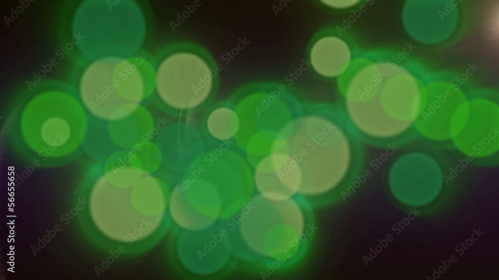 Green Bokeh Abstract Motion Background Green Bokeh Abstract Motion Background