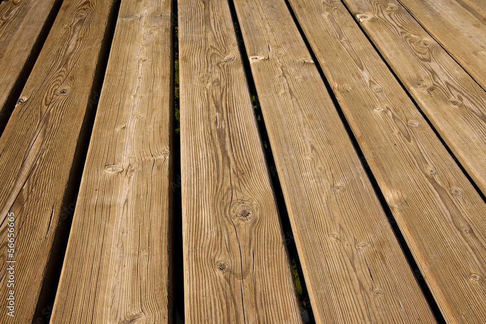 Wood deck Wood deck