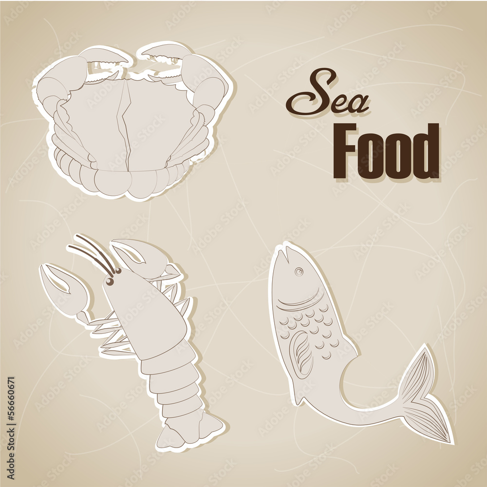 Obraz premium sea food