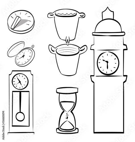 time icons