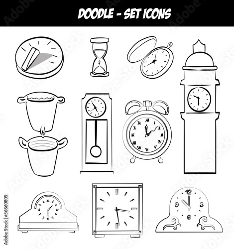 time icons