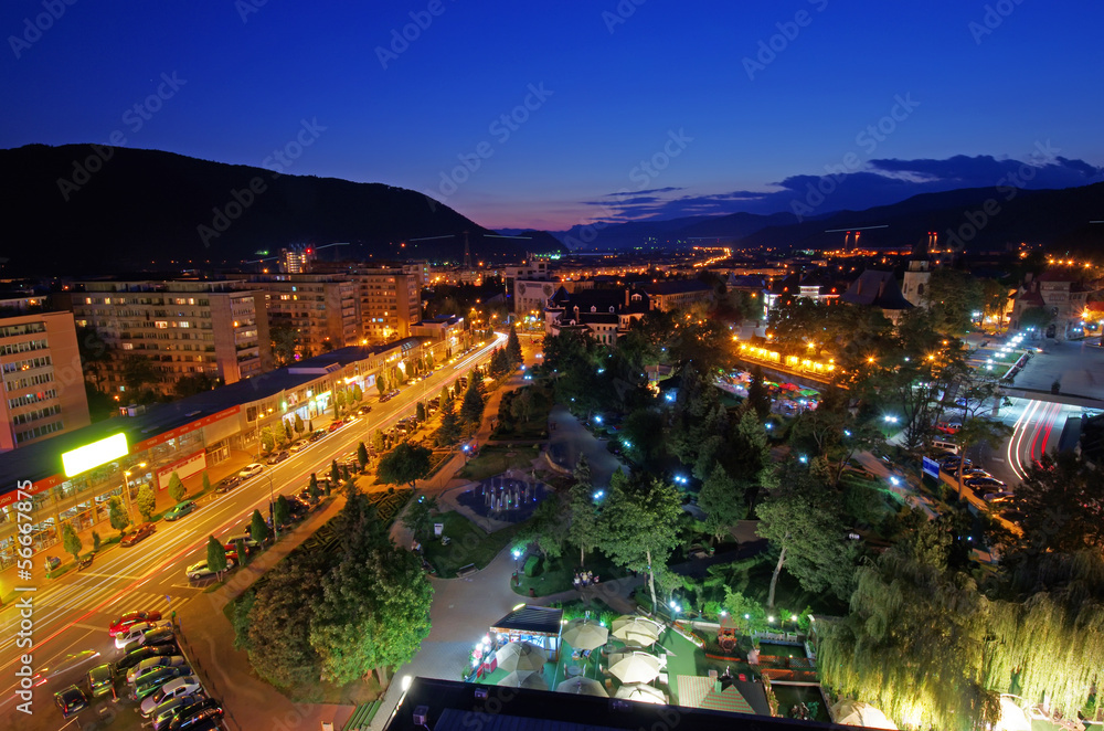 Naklejka premium City lights