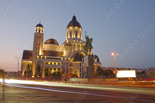 Cathedral in night