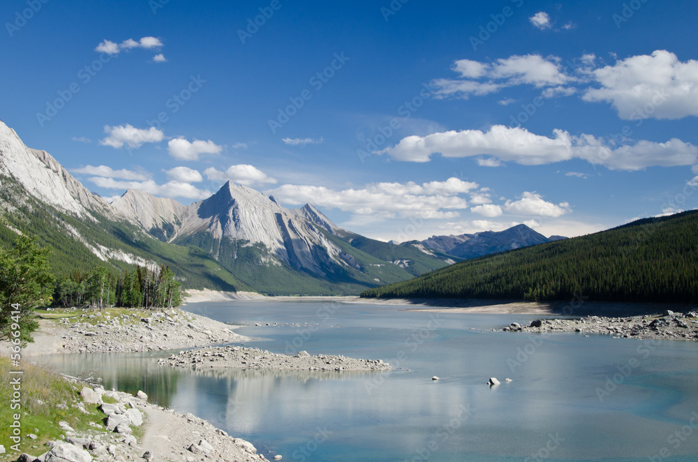 Medicine Lake - Jasper National Park - Alberta - Canada