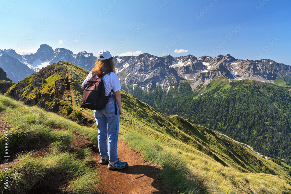 Dolomiti - hiker watch panorama