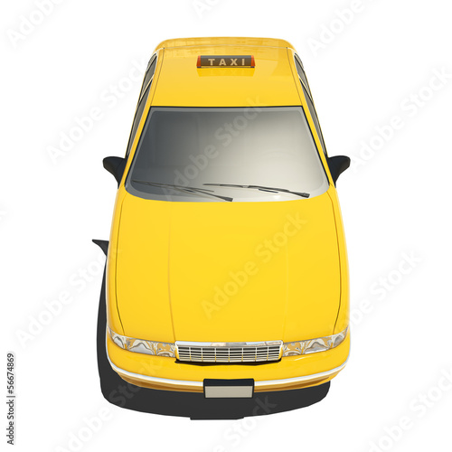 Yellow Taxi Isoalted