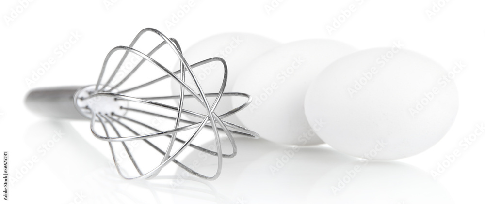 Corolla and eggs isolated on white Corolla and eggs isolated on white