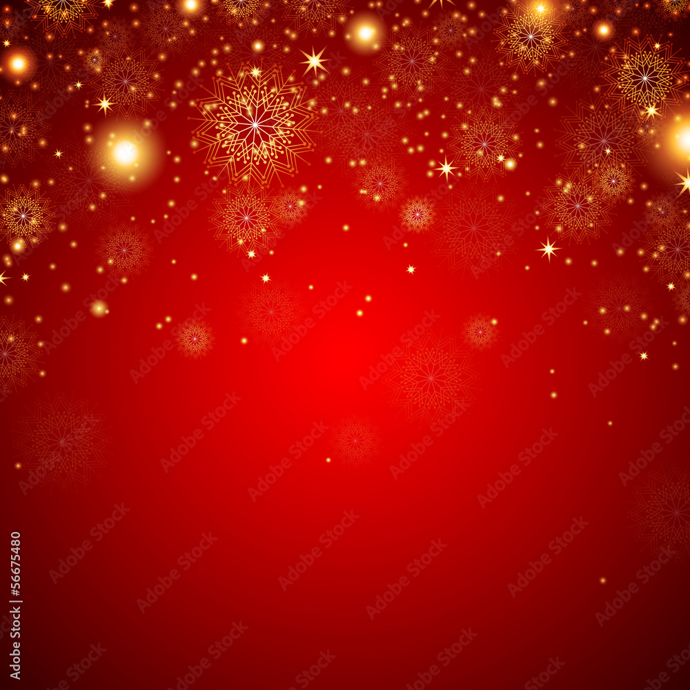 Vector Illustration of a Decorative Christmas Background Vector Illustration of a Decorative Christmas Background