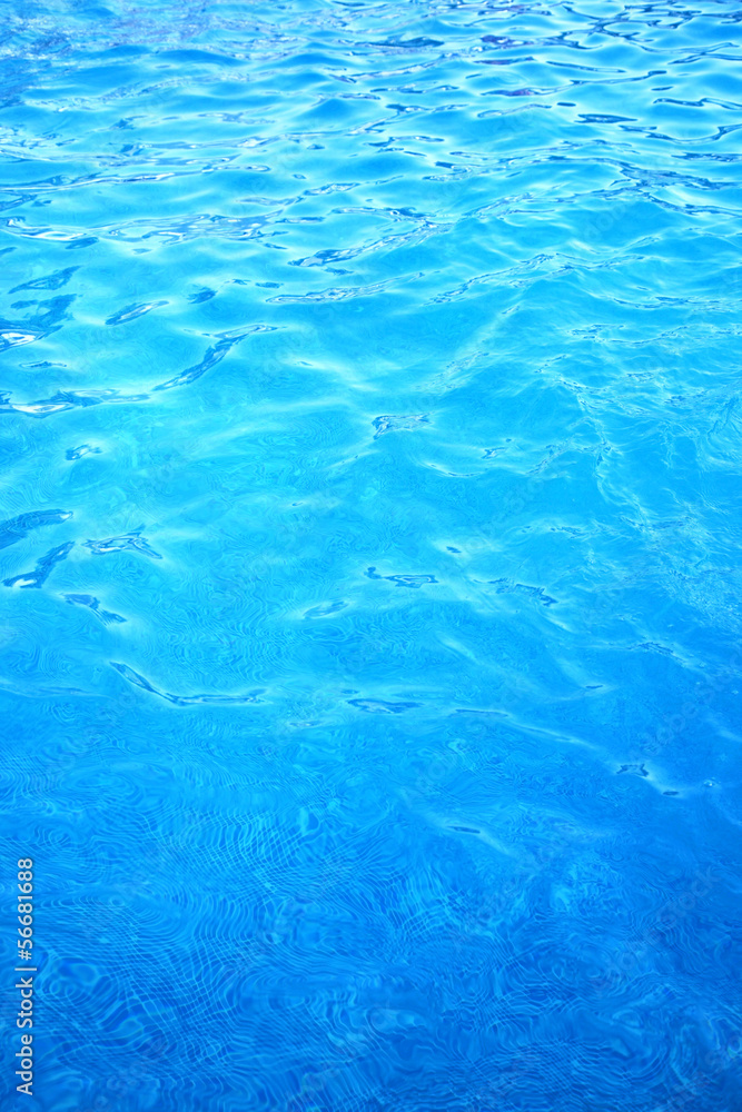 blue clear water