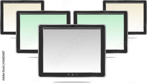 tablet pc computer set