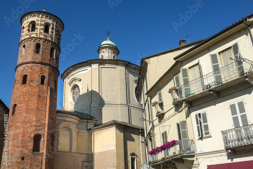 Asti, red tower