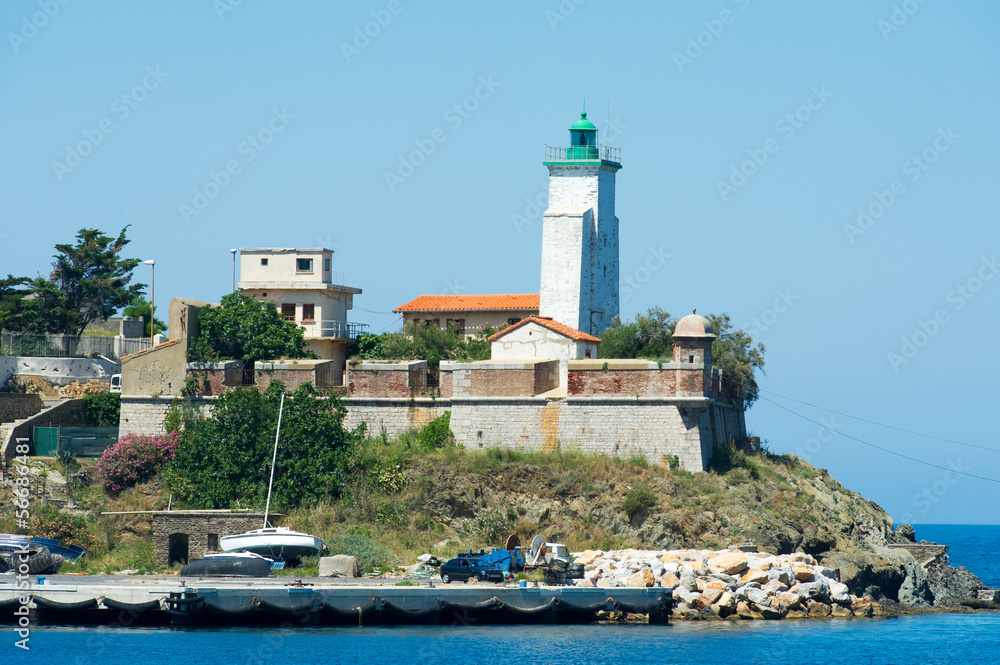 Port Vendres lighthouse