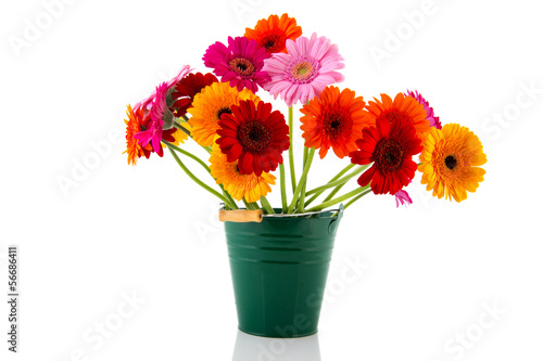 Colorful bouquet Gerber flowers