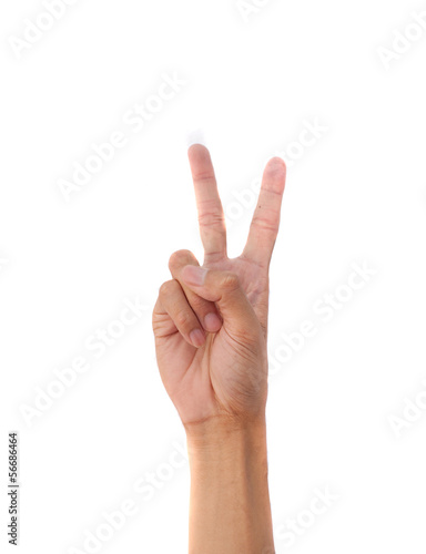 two finger