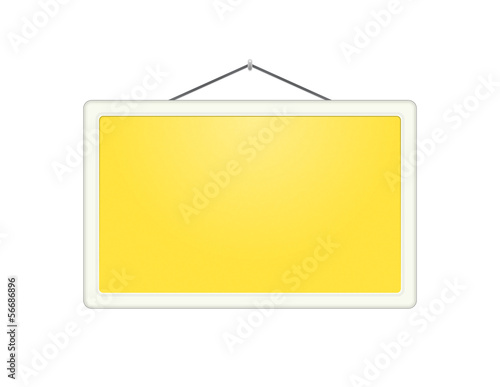 The yellow board