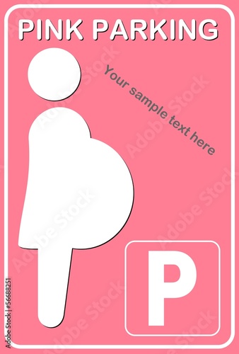 PINK PARKING PARCHEGGIO ROSA