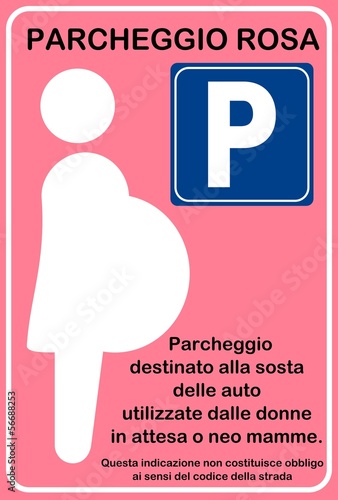 PARCHEGGIO ROSA PINK PARKING
