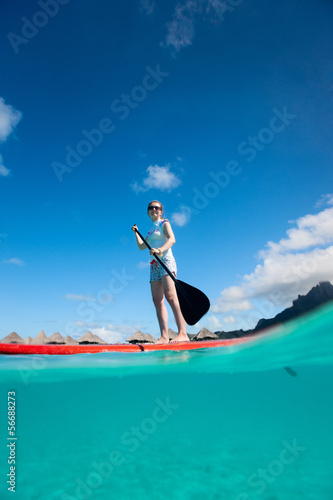 Active young woman on vacation © BlueOrange Studio