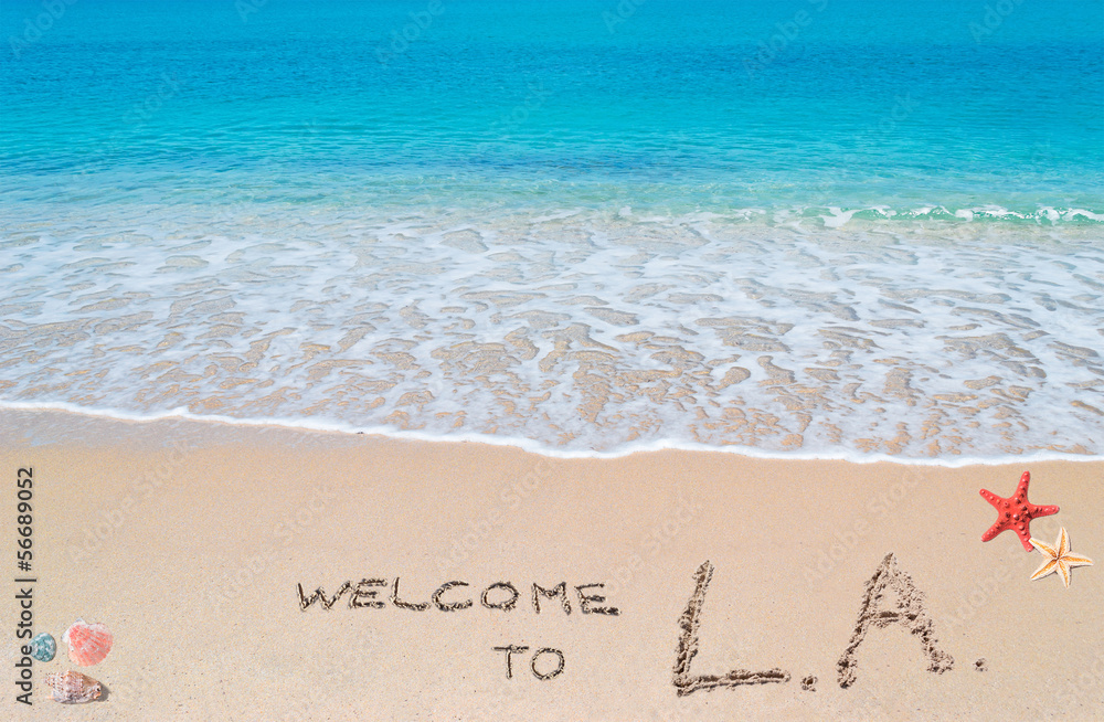 Obraz premium welcome to L.A.